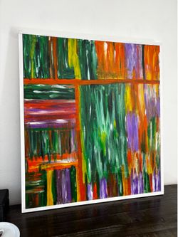 Abstract Wall Art Framed