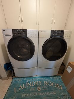Kenmore Front-Load Washer and Dryer Set