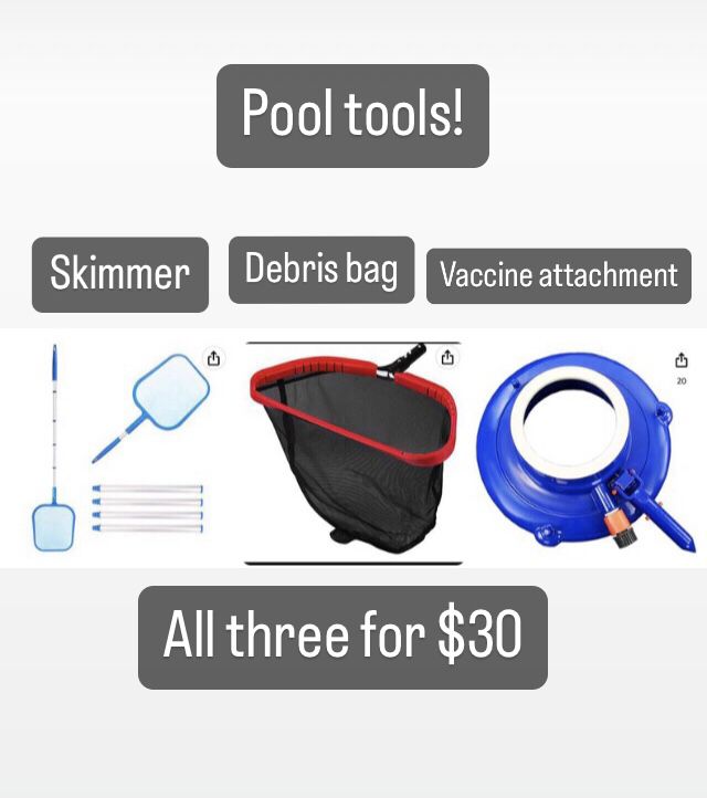 Pool Cleaning Bundle ( Sold As Bundle)