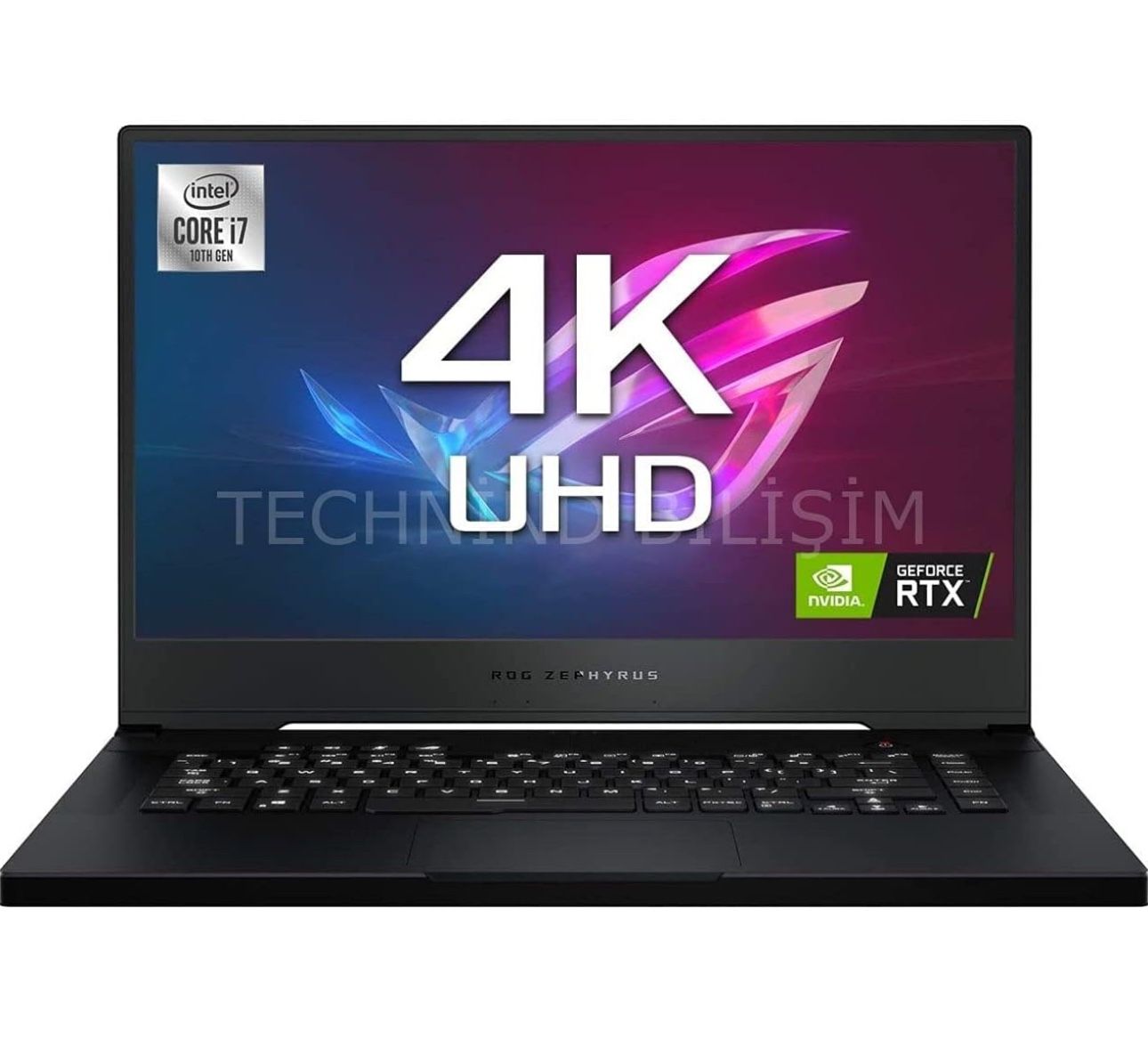 ASUS ROG Zephyrus M15 15.6" 4K Ultra HD (3840 x 2160) Gaming Laptop, Intel Core i7-10750H, 16GB Memory, 1TB SSD, NVIDIA GeForce RTX 2060, Windows 10,