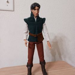 Disney Store Classic Flynn Rider Prince 12" Doll Tangled Complete Outfit