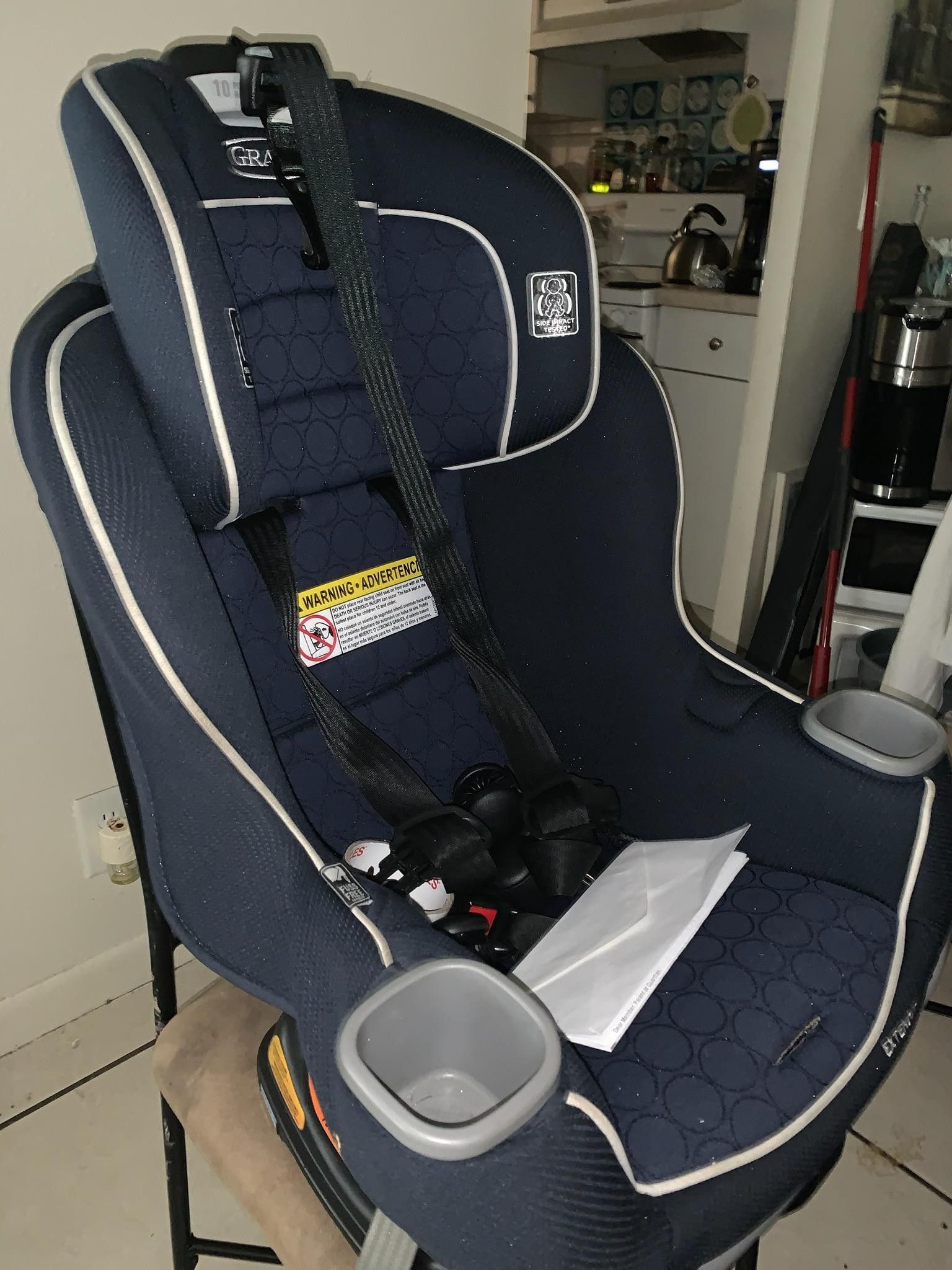 Graco extend2fit convertible car