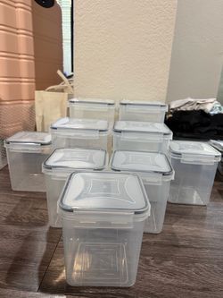 Air tight storage containers