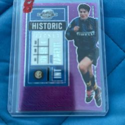 Soccer Card Javier Zanetti