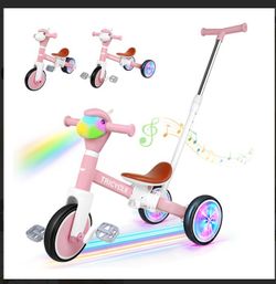 5 in 1 toddler tricycle NEW