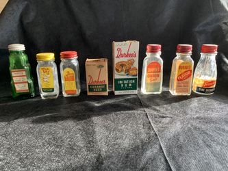 VINTAGE SPICE BOTTLES~ Durkees Frenchs..