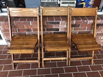 3 Vintage Chairs - great condition $75 for all