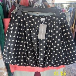 New Size Xlarge Polka Dot Skirt 