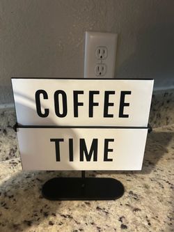 Coffee / wine sign