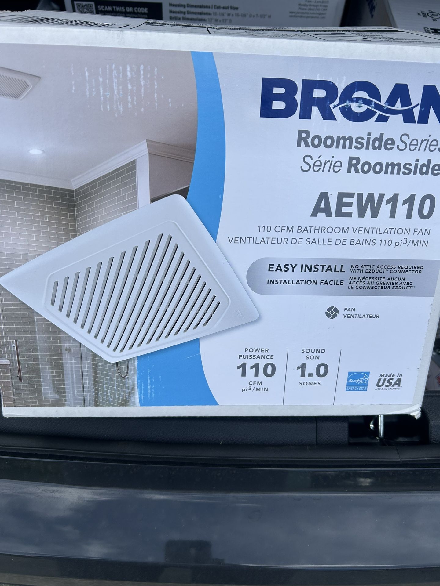 Broan 110cfm 1.0 Sonos Bathroom Fan