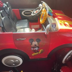 Mickey Mouse drivable Car 