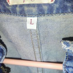 Denim Jacket Size Large Vintage