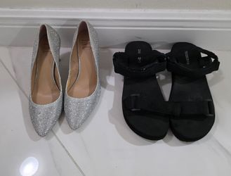2 Pairs of Women's Shoes - Size 6