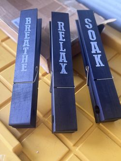 New 12 Inches Giant Clothespin with Adhesive Jumbo Wooden Clothespins Large Clothes Pin Towel Holder Clothes Clips Gift for DIY Craft Spring Farmhouse