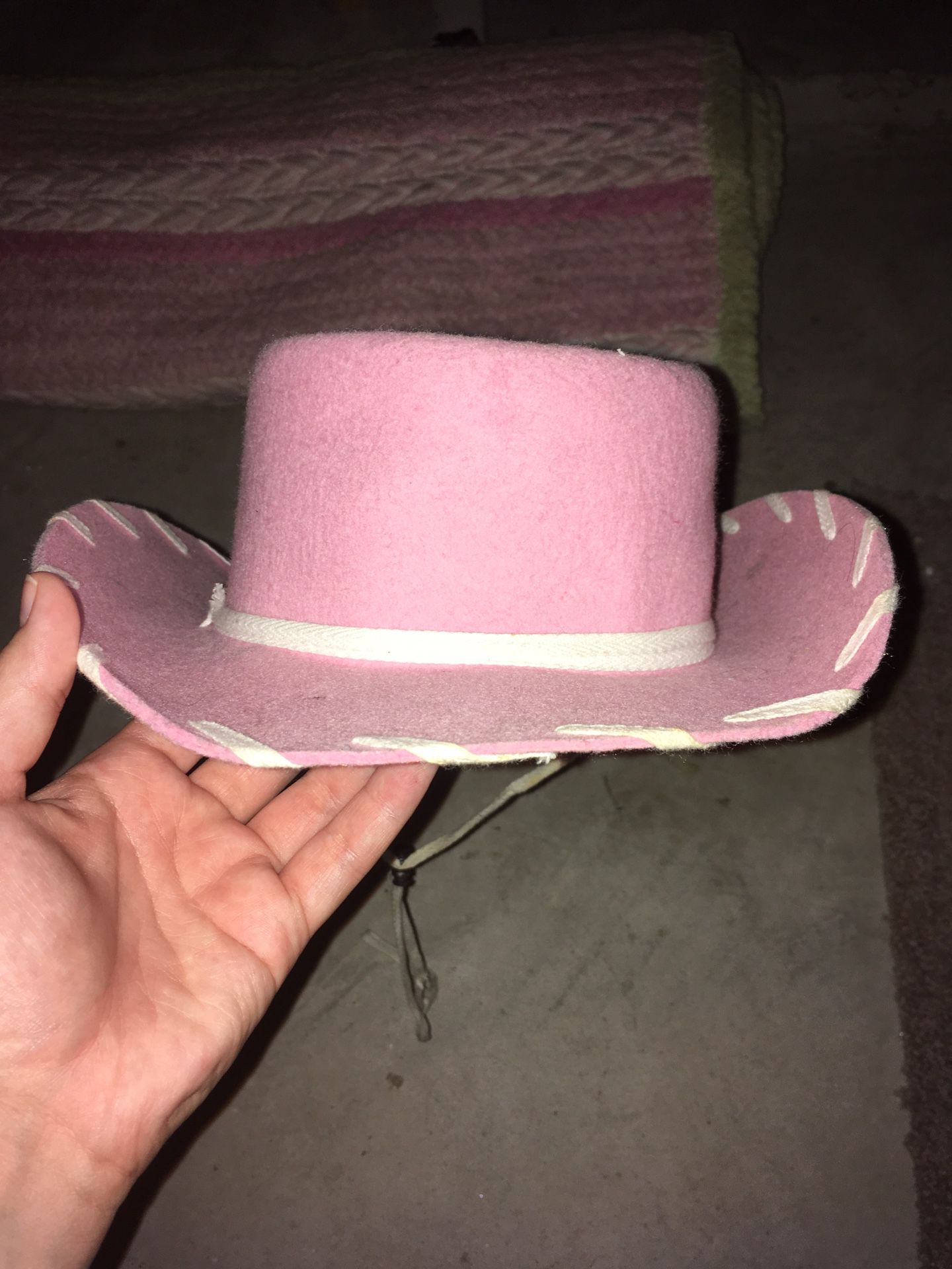 Small Cowboy Pink Hat