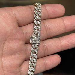 Diamond Cuban Link Bracelet 