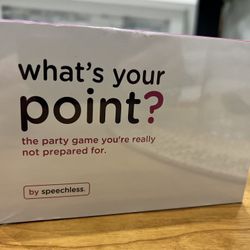 What’s Your Point Game - BRAND NEW