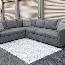 Gray Sectional Couch - Star Furniture