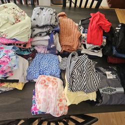 $100 Obo Big Bundle Of Girlclothes Size 10-12 See Description 