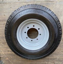 WEARMASTER OTR 14.5, D 904, WHEELS/RIMS AND 12-PLY, LOAD RANGE F TIRES