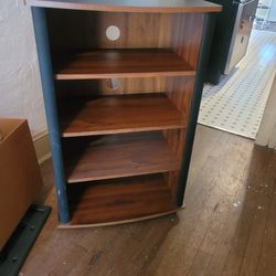 24w X 37h Wood Book Case