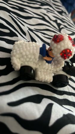 Rhinestone toad from Mario kart