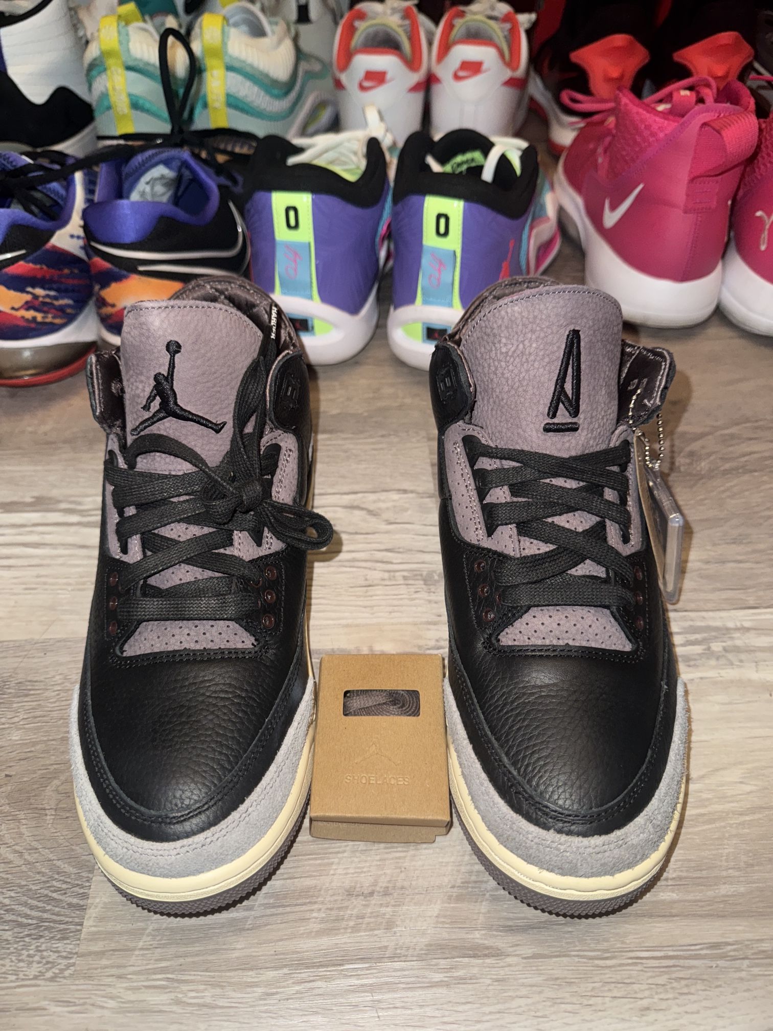 jordan retro 3 a ma maniere size 8.5 mens