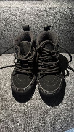 Vans hi top black camo 10.5