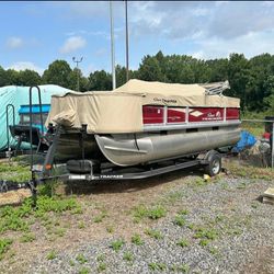 2018 Sun Tracker 20 Ft 60 Hp