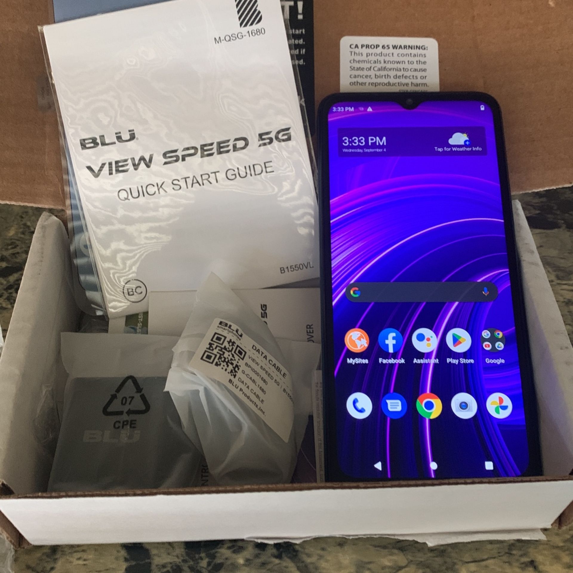 Blu View Speed 5G - B1550VL
