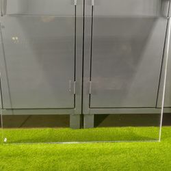 Bullet Proof Resistant Acrylic Barrier Teller Window Bulletproof Glass 48 X 37 5/8
