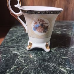 Vintage Weimar footed cup