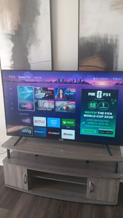 TCL 55 Inch TV With Stand
