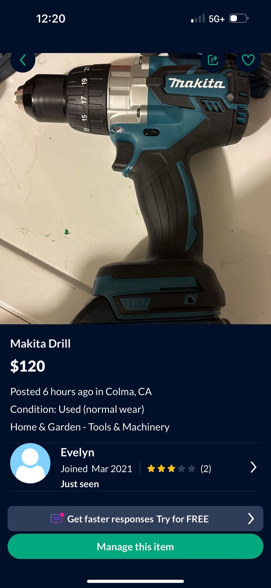 Makita Drill 