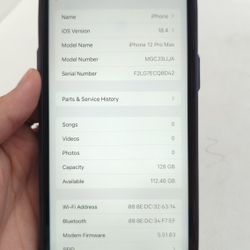 iPhone 12 Pro Max At&T Only