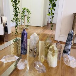 7 Natural Crystals/ sold separately