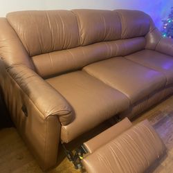 Real Leather Couch