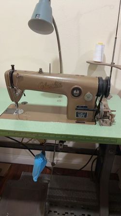 Vintage Columbia Model 430-2 Industrial Sewing Machine – Complete Set