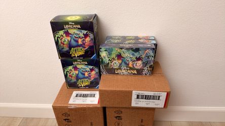 Disney Lorcana Attack of the Vine Booster Case