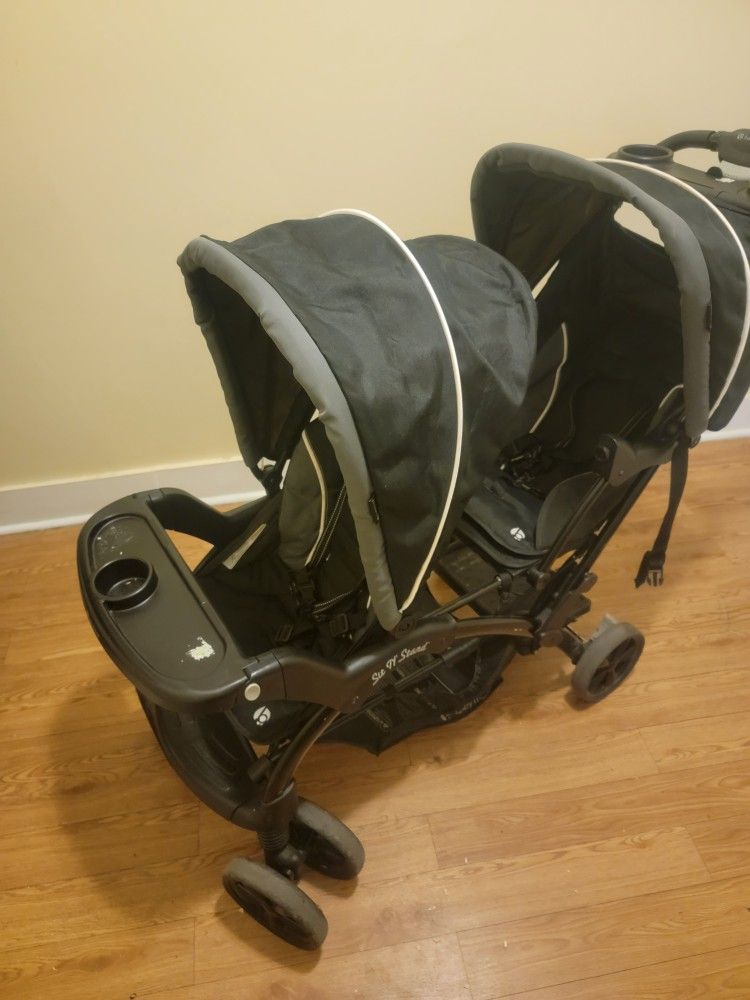 Sit And Stand Double Stroller
