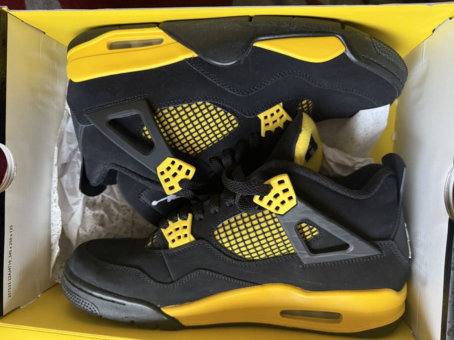 Air Jordan 4 “thunder” Size 11