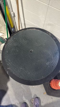 New 31” round tempered glass table replacement