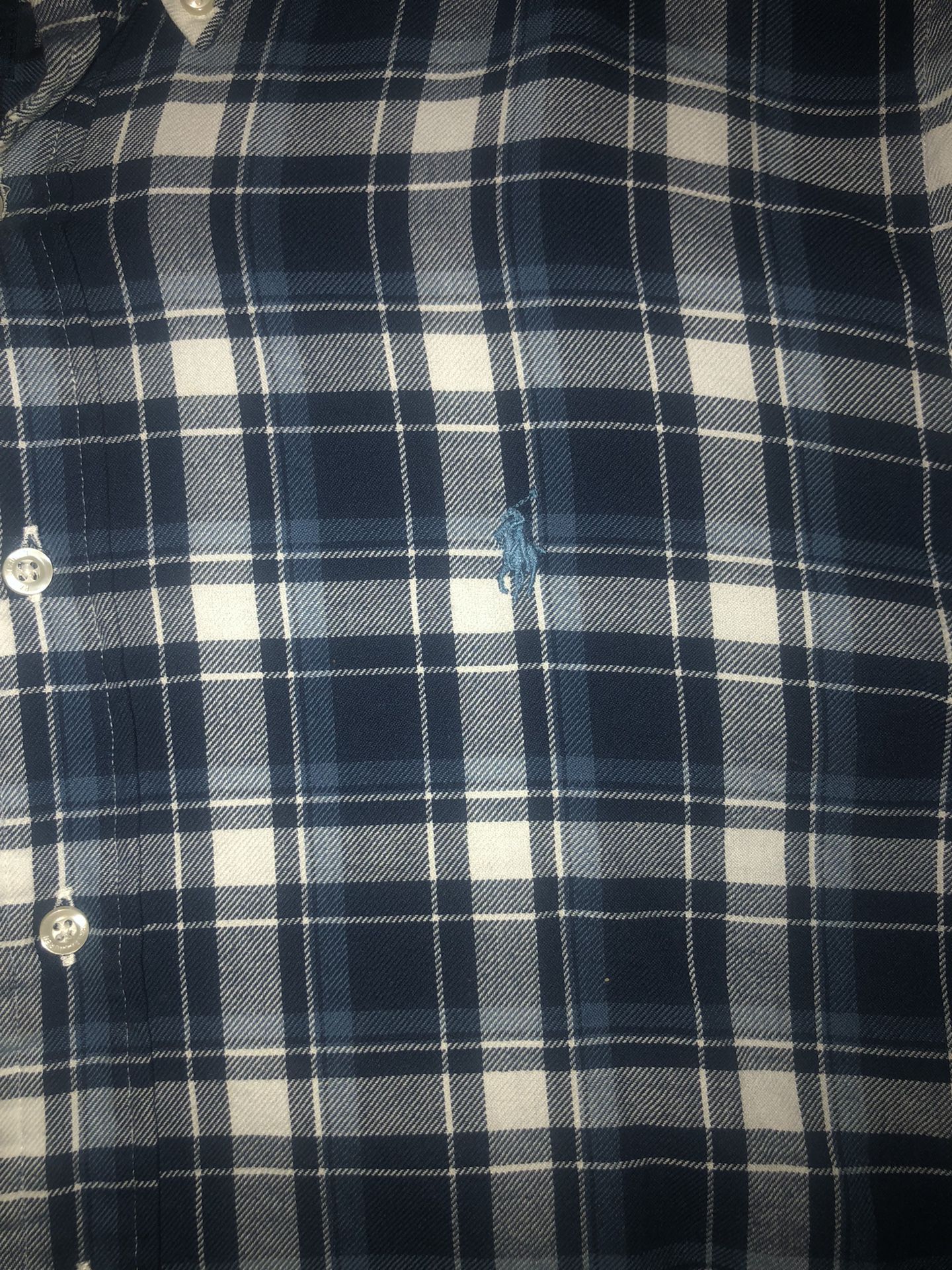 Ralph Lauren Plaid Button Down Shirt