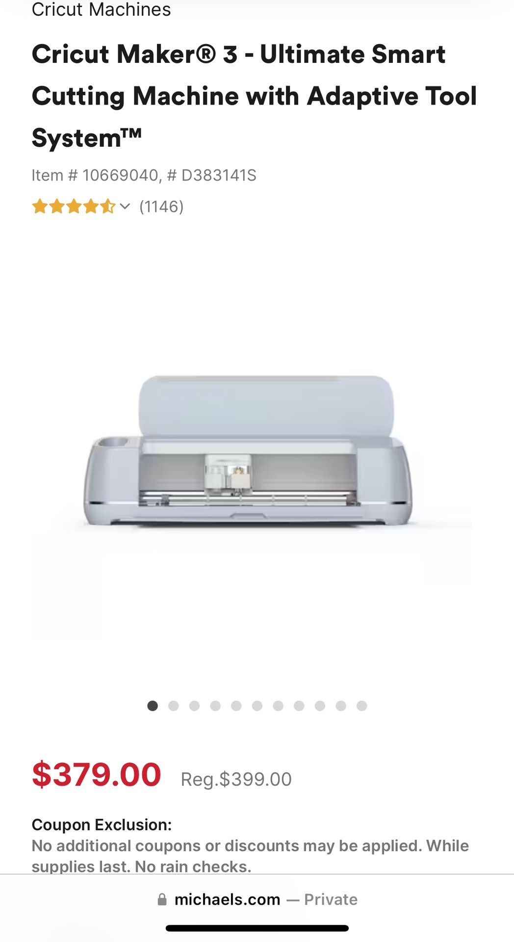 Cricut Machine 