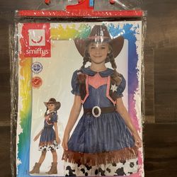 Halloween Kids Cowgirl Costume (size Large)