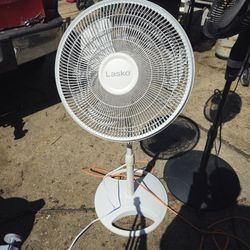Price is firm.. 18-in pedestal fan lasco