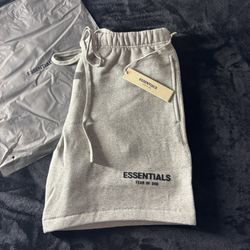 Dark Grey Essential Shorts 