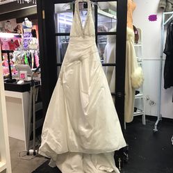 White Beaded Dress 