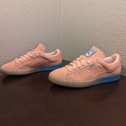 Puma Pink Dolphin x Suede Classic 'Coral Pink' 362216 02 Men's Size 9
