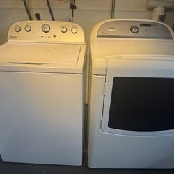 Washer and Dryer 